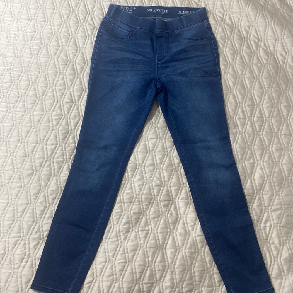 Sous Style Jean Silk stretch denim Size M